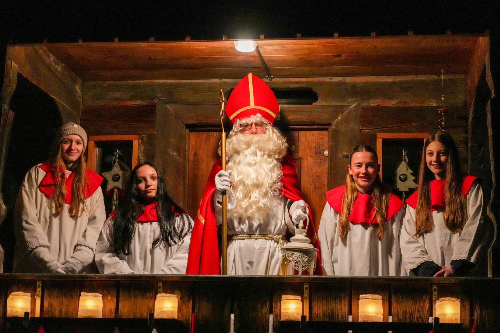 Samichlaus mit Helfer